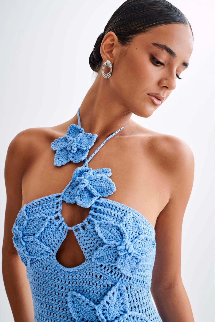 Ibiza | Summer Floral Crochet Maxi