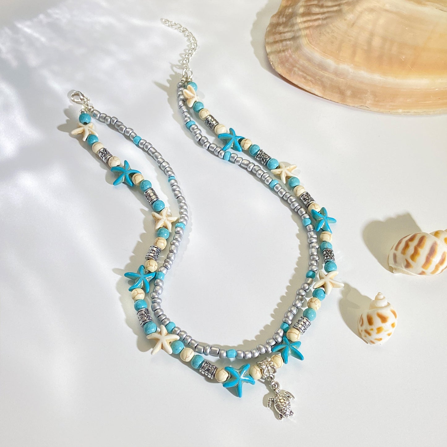 Boho Turtle Necklace