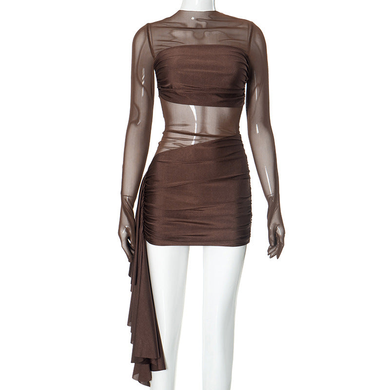 Jessie | Langärmliges Minikleid