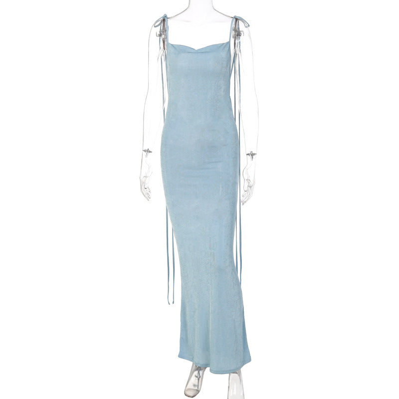 Valia | Rückenfreies Maxikleid