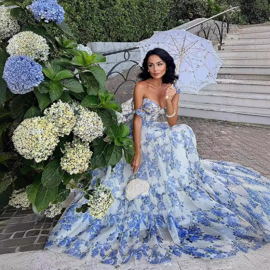 Geblümtes Sommerkleid „Olivia“