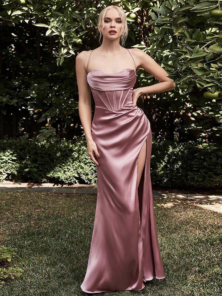 Bella | Langes, figurbetontes Korsettkleid