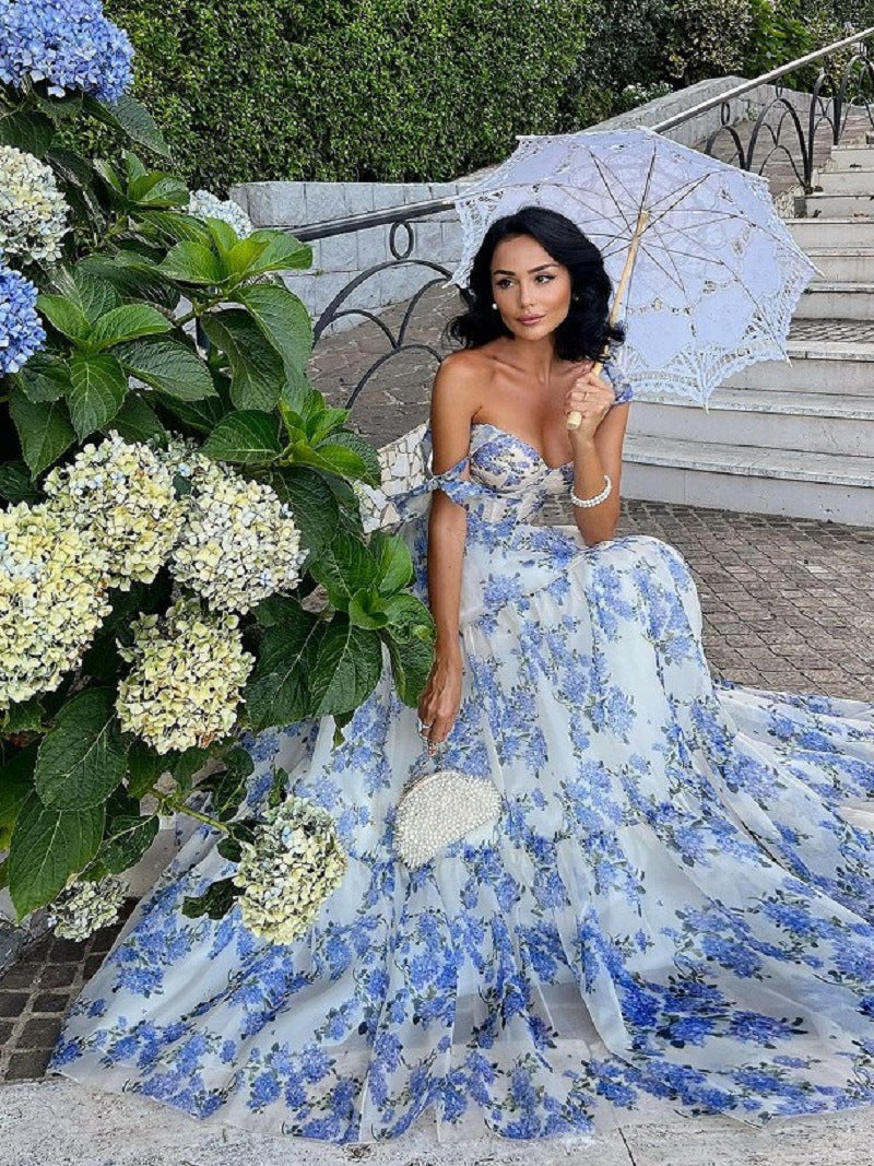 Geblümtes Sommerkleid „Olivia“