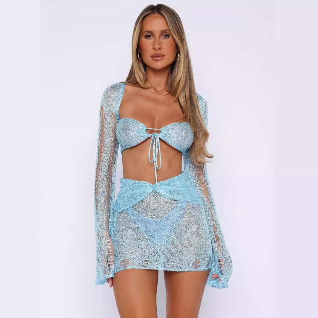 Claria | knitted Summer Skirt