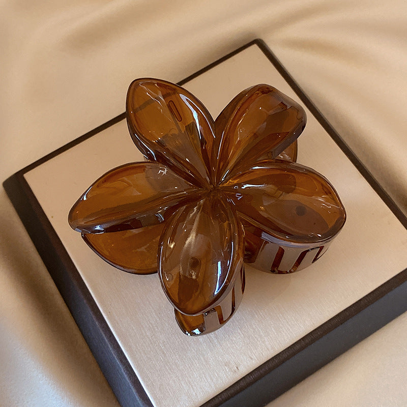 Retro flower clip