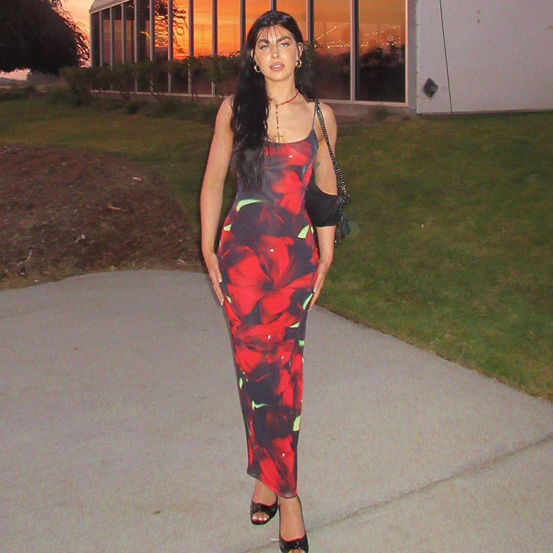Alfie | Floral Print Maxi Dress