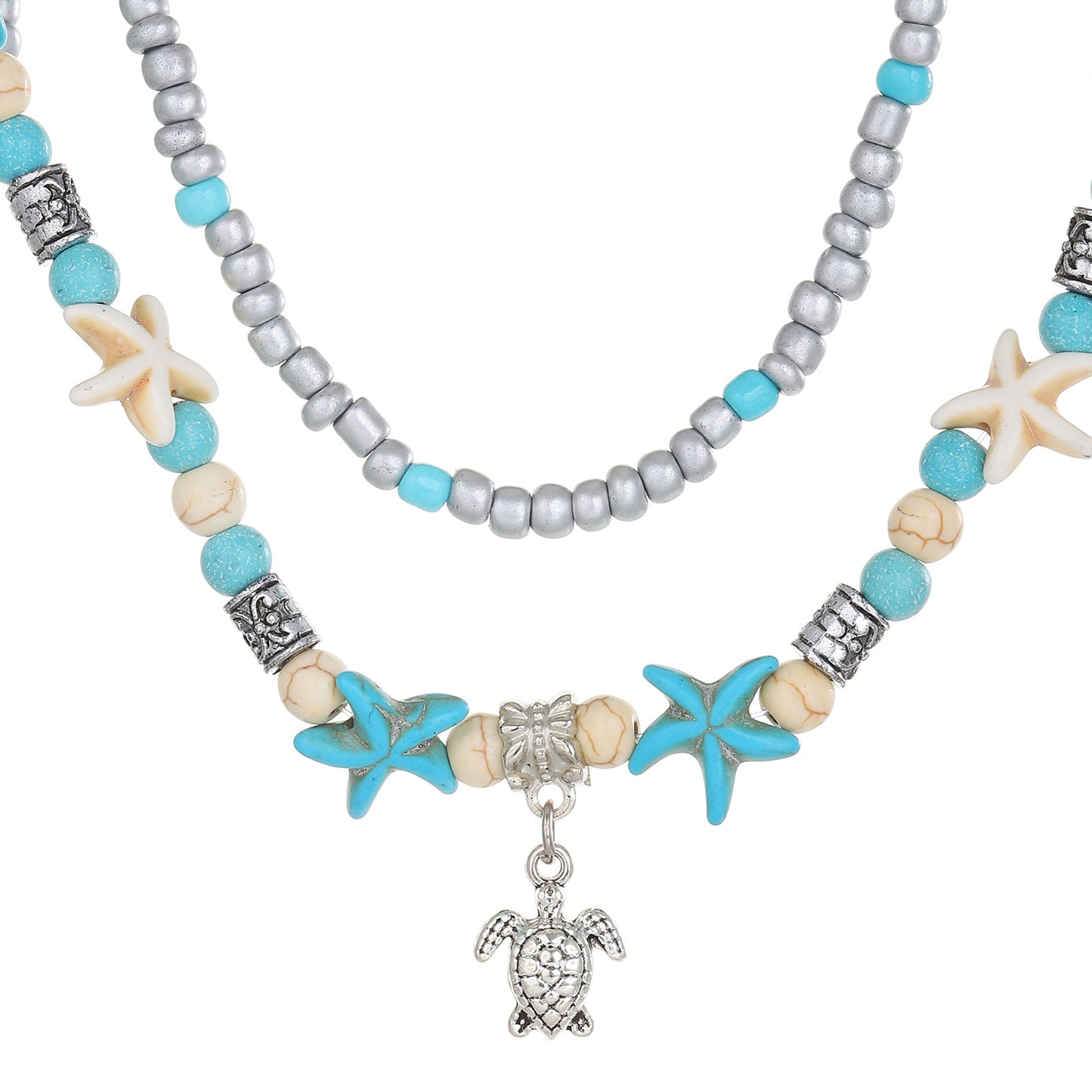 Boho Turtle Necklace