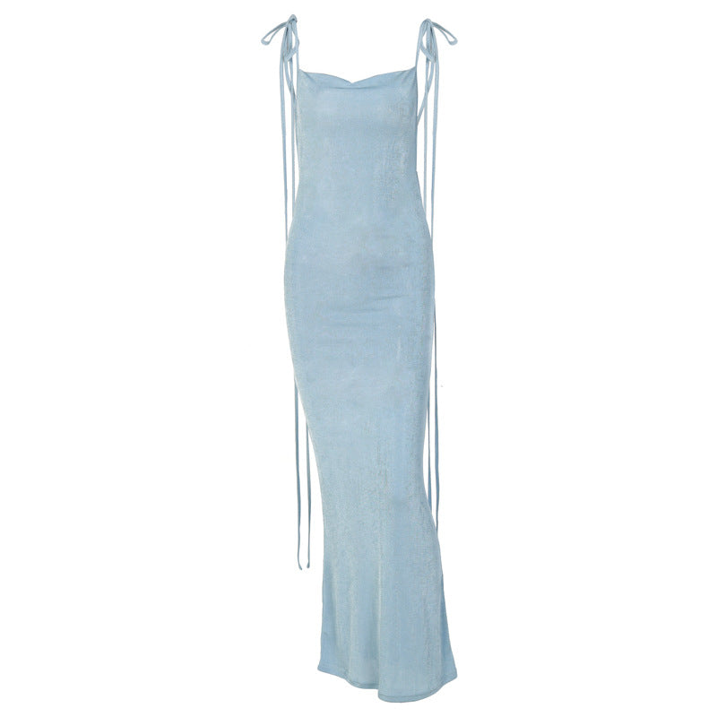 Valia | Rückenfreies Maxikleid