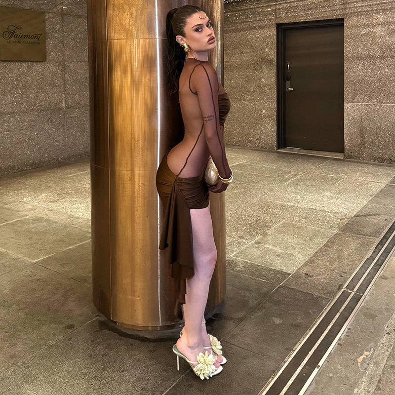 Jessie | Langärmliges Minikleid