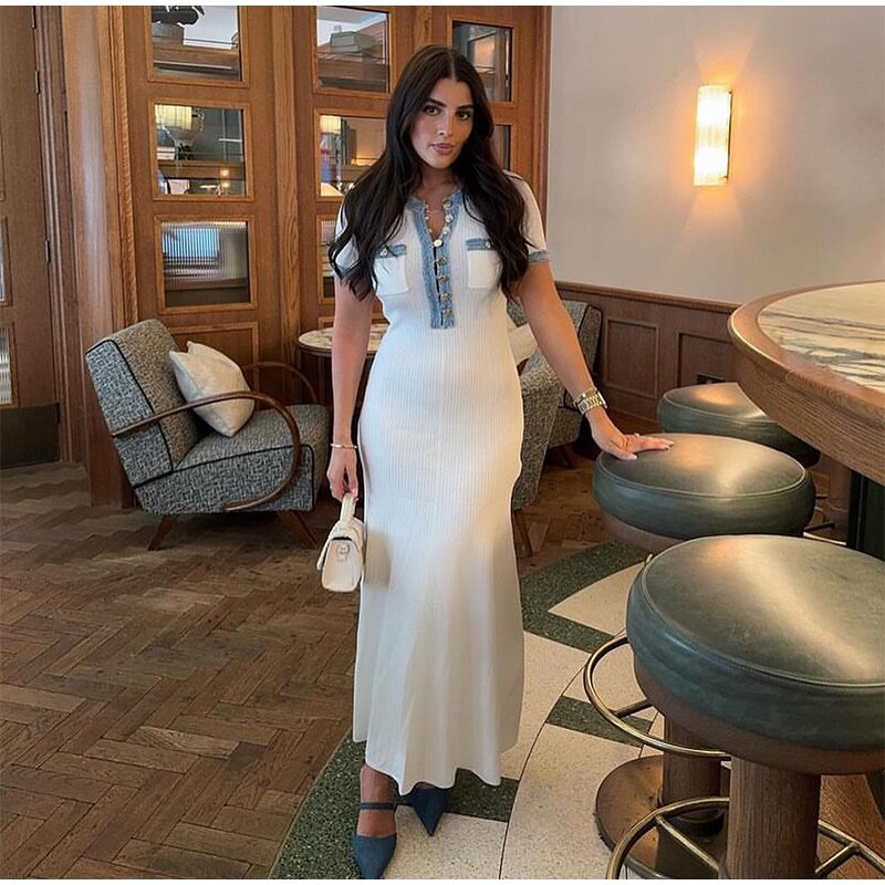 Monica | Elegant Knitted Dress