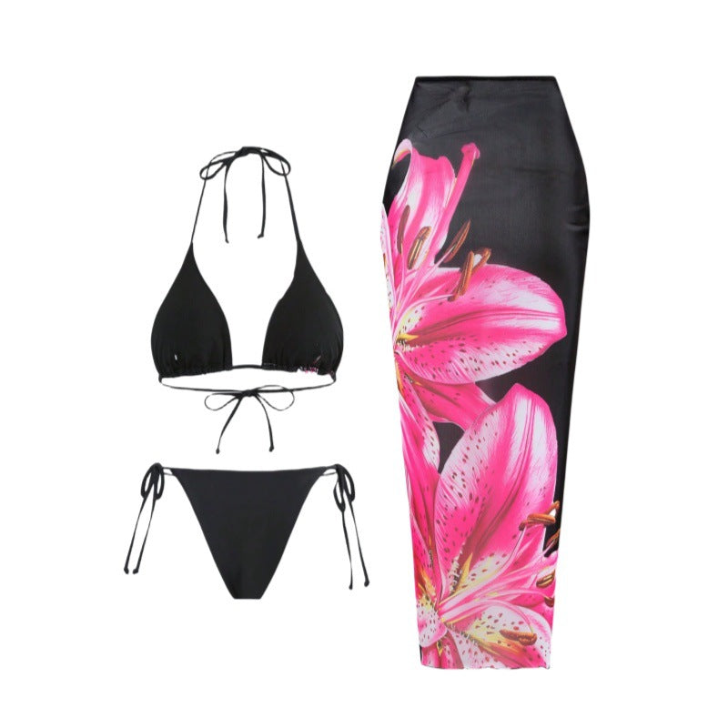 Vanessa | 3pc Floral Swimsuit