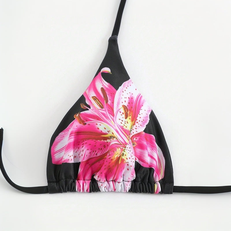 Vanessa | 3pc Floral Swimsuit