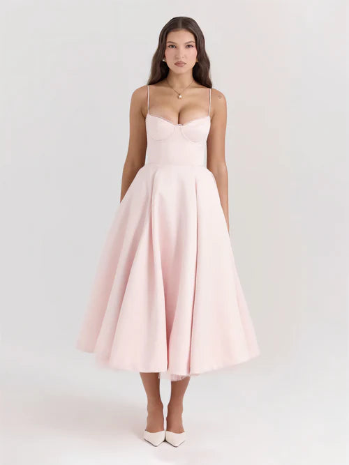 Tiana | Tulle Midi Dress