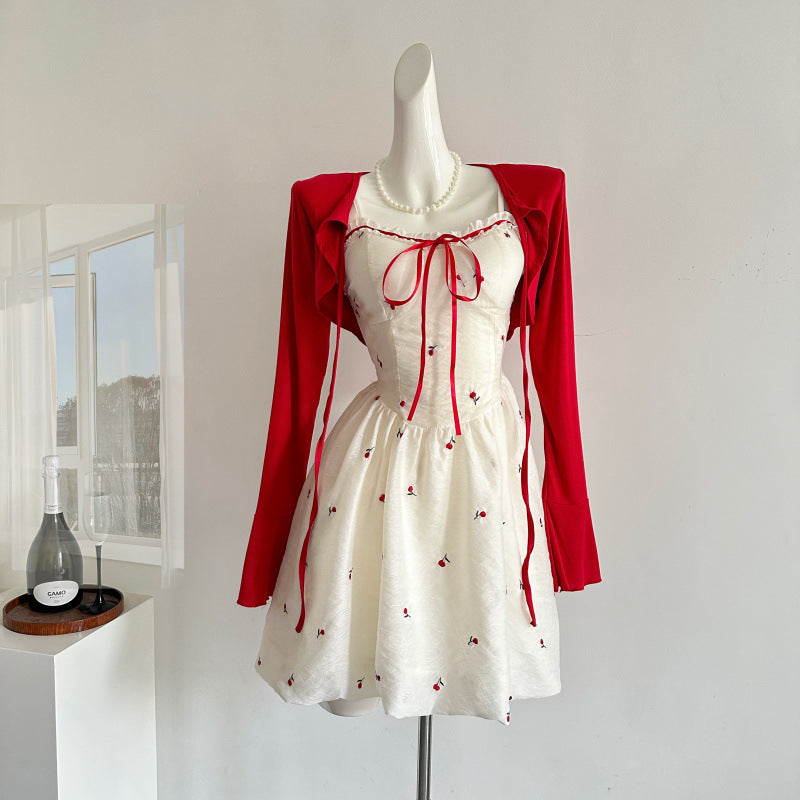 Sonia | Cardigan Floral Dress