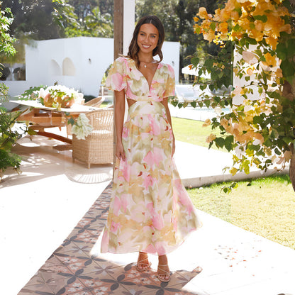 Cynthia | Floral Print Dress