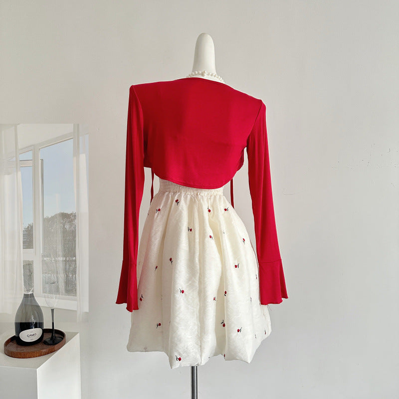 Sonia | Cardigan Floral Dress