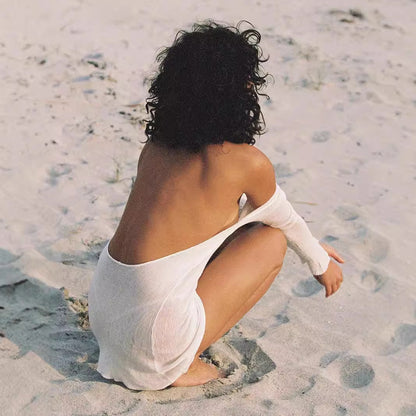 Vikie| Backless Beach Dress
