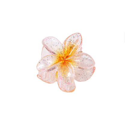 Glitzerblumen-Haarspange