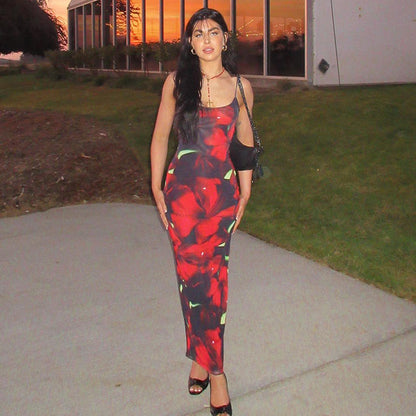 Alfie | Floral Print Maxi Dress