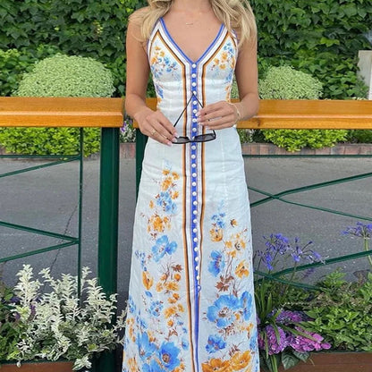 Ria | V Neck Midi Dress
