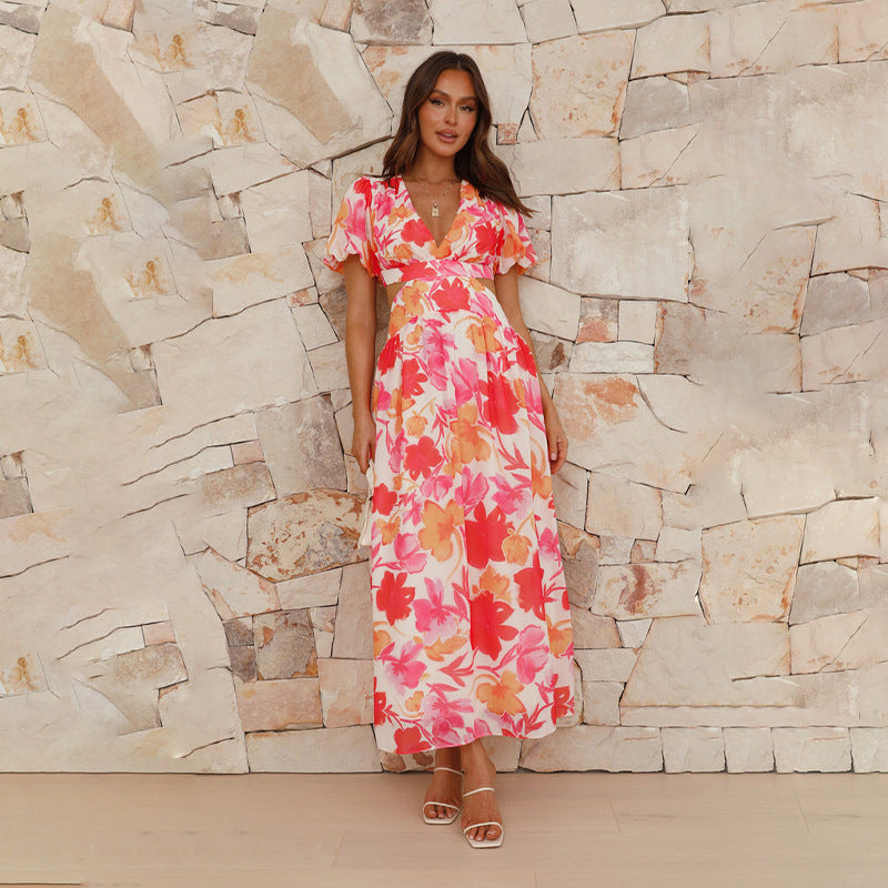 Cynthia | Floral Print Dress