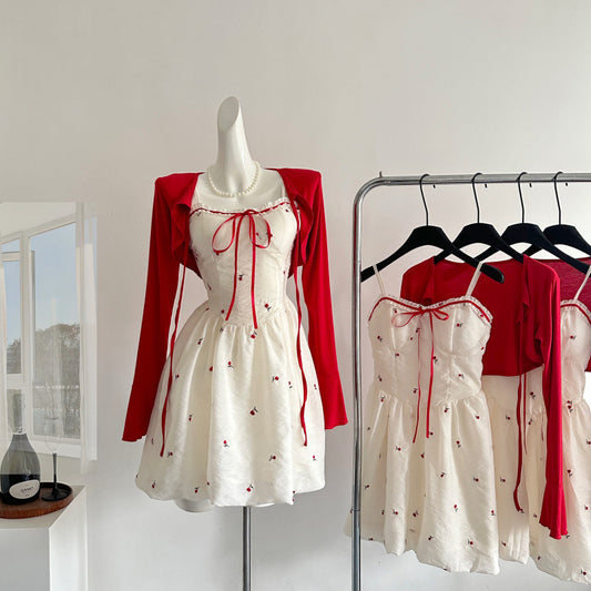 Sonia | Cardigan-Blumenkleid