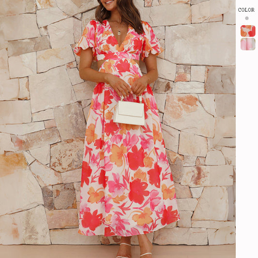 Cynthia | Floral Print Dress