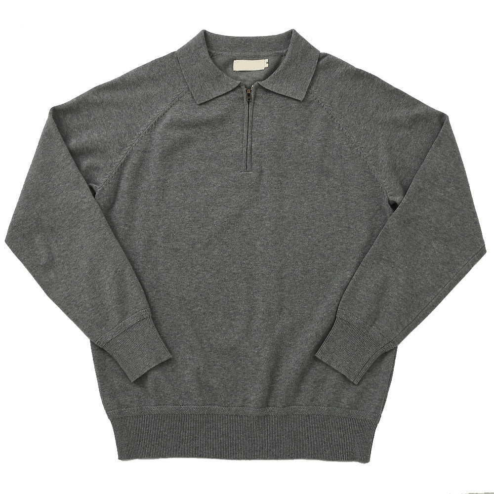 Artimus| Knitted Long-Sleeved Polo Shirt