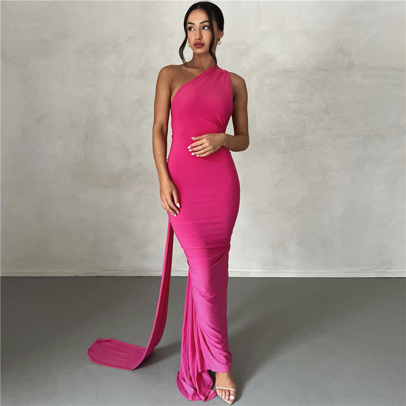 Eve | Backless Adjustable Scarf Loop Maxi Dress