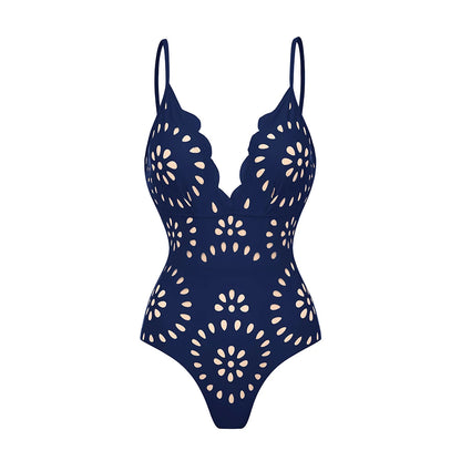 Veria | Hollowout Two Piece Swimsuit Set