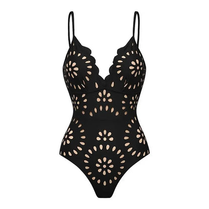Veria | Hollowout Two Piece Swimsuit Set