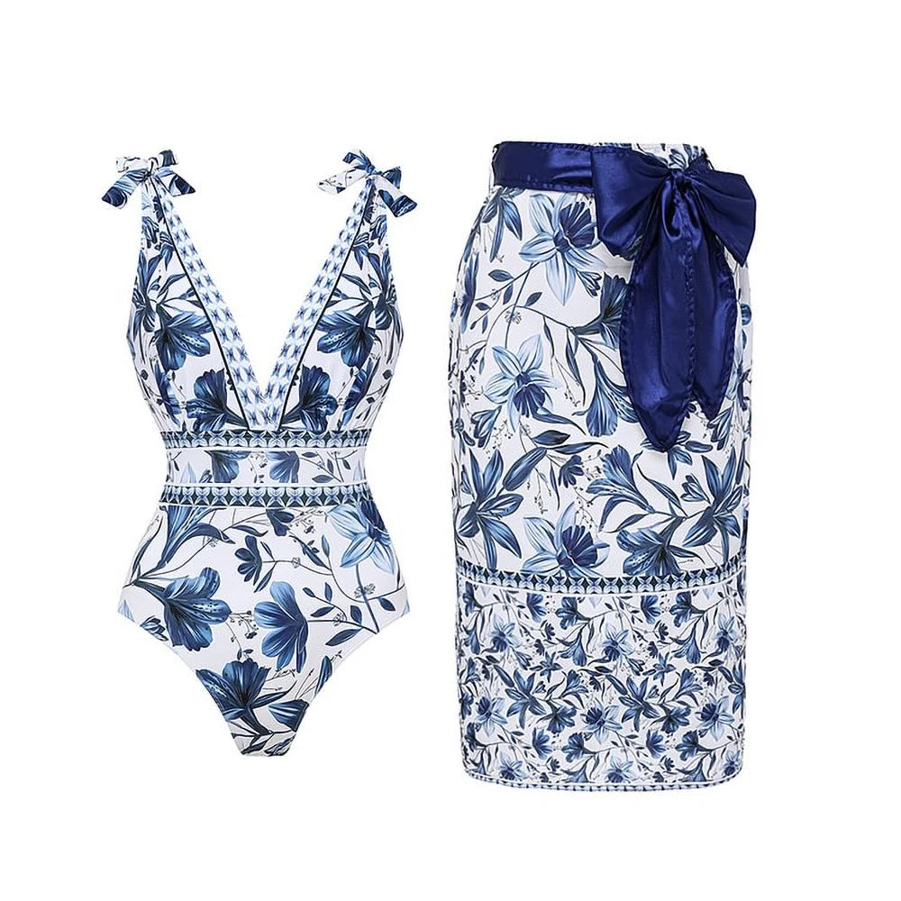 Wendie | Hollowout Two Piece Swimsuit Set