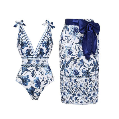 Wendie | Hollowout Two Piece Swimsuit Set