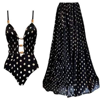 Debra | Hollowout Two Piece Swimsuit Set