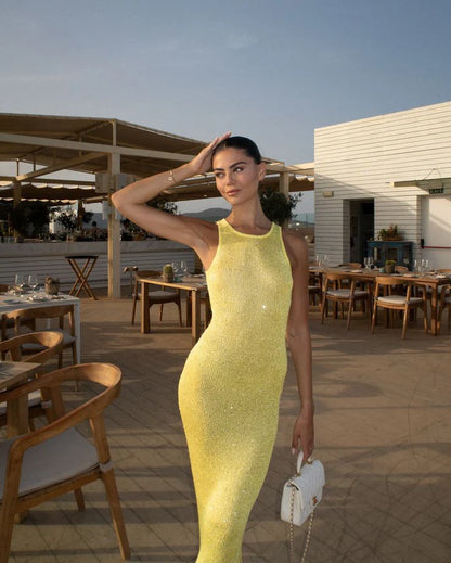 Halle | Sleeveless Maxi Dress